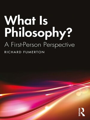cover image of What Is Philosophy?